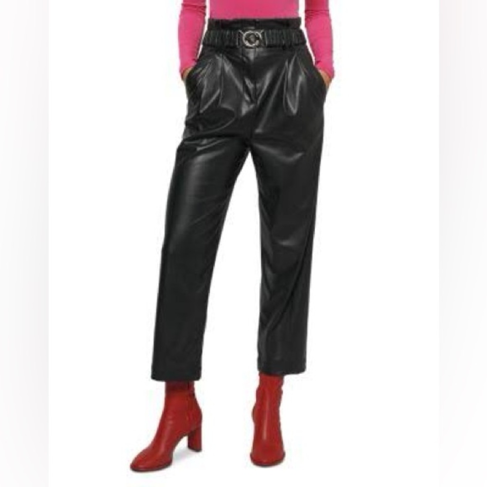 10 Crosby Derek Lam faux leather pant